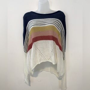 Retro Rip Curl Knit Sweater, Size Medium